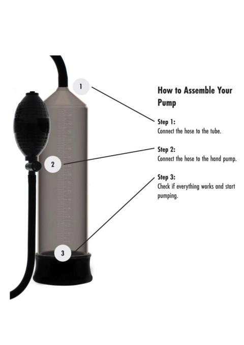 Starter Penis Pump Black Hidden Desire