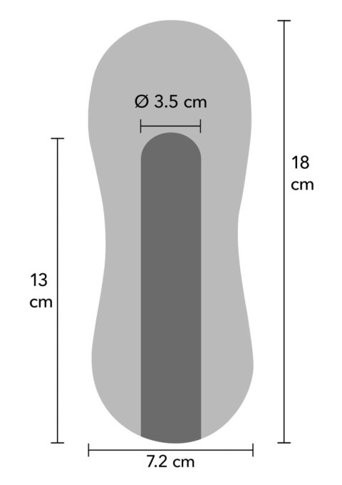 Vibrating Stroker Vagina Light skin tone Hidden Desire