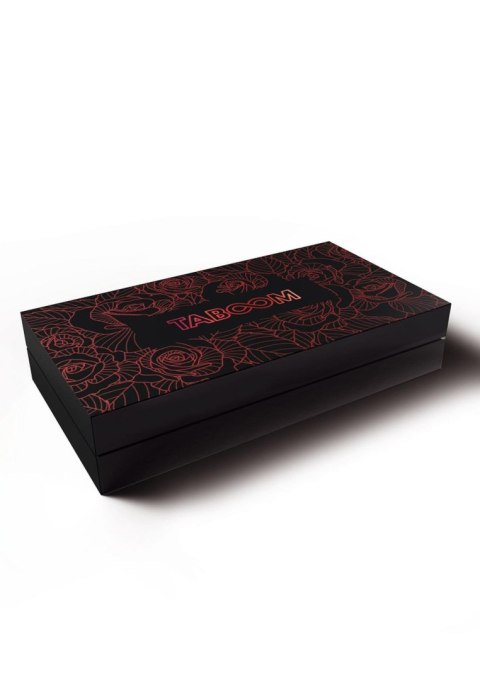 Wild Roses Wrist Cuffs Black Taboom