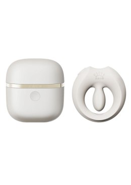 Apis Vibrating Couples Ring White ZALO