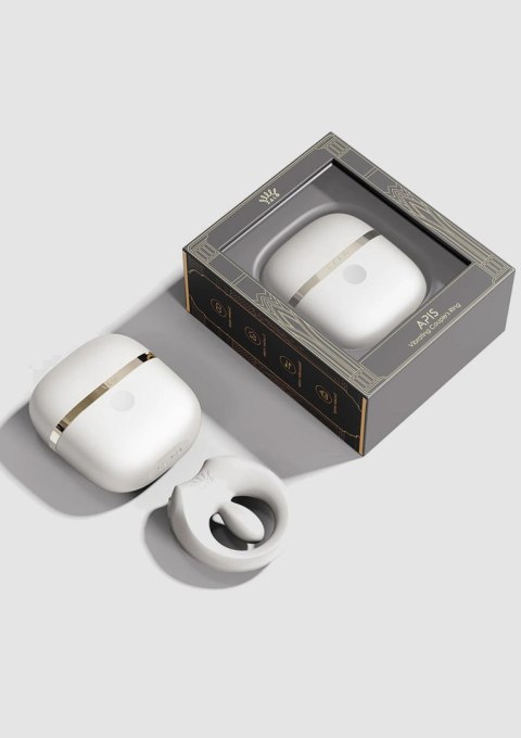 Apis Vibrating Couples Ring White ZALO