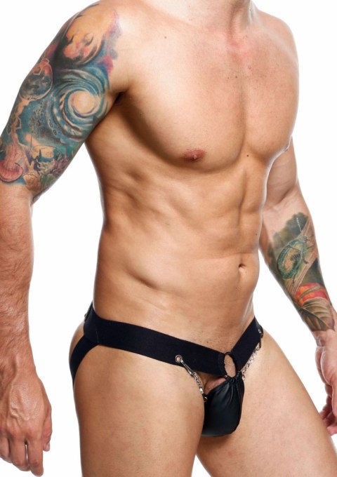 DNGEON Chain Jockstrap Black MOB Eroticwear