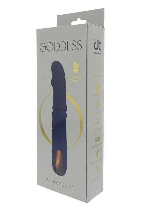 GODDESS AFRODITE UP AND DOWN VIBRATOR WITH ROTATING BEADS Dreamtoys