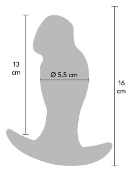 Realistic Buttplug Liquid Silicone 16 cm Hidden Desire