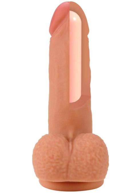 Realistic Dildo Liquid Silicone 18 cm Hidden Desire