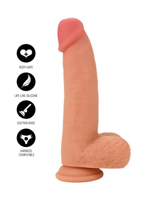 Realistic Dildo Liquid Silicone 18 cm Hidden Desire