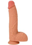 Realistic Dildo Liquid Silicone 23 cm Hidden Desire