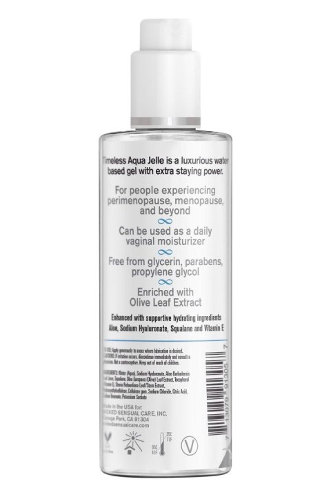WICKED SIMPLY TIMELESS AQUA JELLE LUBRICANT 120ML Wicked Sensual Care