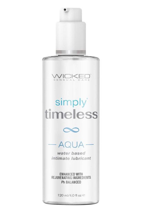 WICKED SIMPLY TIMELESS AQUA LUBRICANT 120ML Wicked Sensual Care