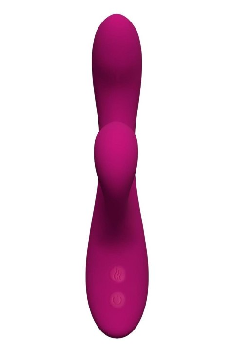 BLUSH QUINN RABBIT VIBRATOR BURGUNDY Blush