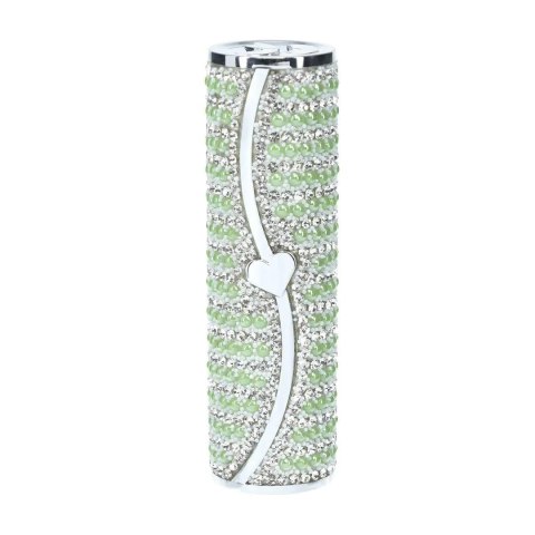 Candy - Lipstick Vibrator with 4 Attachments - Green Loveline