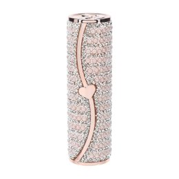 Candy - Lipstick Vibrator with 4 Attachments - Pink Loveline