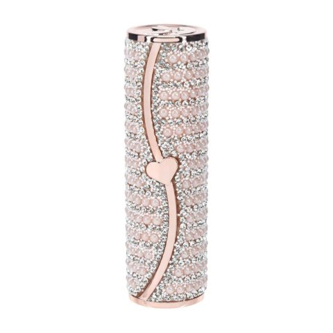 Candy - Lipstick Vibrator with 4 Attachments - Pink Loveline