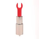 Candy - Lipstick Vibrator with 4 Attachments - Pink Loveline