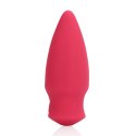 Cone Shaped Bullet Vibrator - Blushing Red Loveline