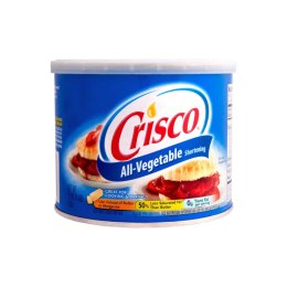 Crisco All-Vegetable Shortening - 16 oz / 453 gr Crisco