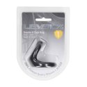 Double O Silicone Cockring - S - Black Levelz by Shots