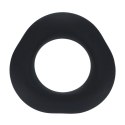 Ergo Liquid Silicone Cockring - Black Levelz