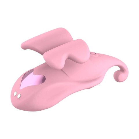 Finger Dual Vibrator - Pink Loveline