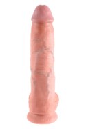 KING COCK 10 INCH COCK WITH BALLS LIGHT Pipedream