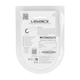 Liquid Silicone Cockring - S - Black Levelz by Shots