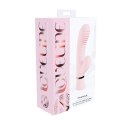 Mystique - Ribbed Rabbit Vibrator - Pink Loveline