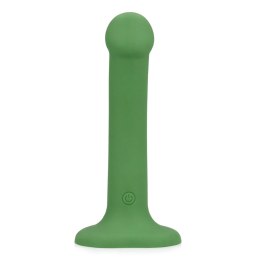 Non-Phallic Vibrating Dildo - Small - Forest Green Loveline