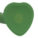 Non-Phallic Vibrating Dildo - Small - Forest Green Loveline