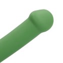 Non-Phallic Vibrating Dildo - Small - Forest Green Loveline