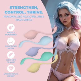 Pelvic Stem Kegel Kit - Multicolor Loveline