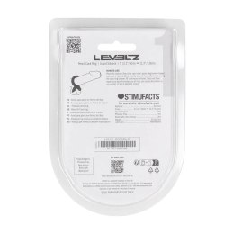 Pencil Liquid Silicone Cockring - Black Levelz