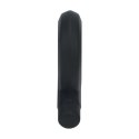 Pencil Liquid Silicone Cockring - Black Levelz
