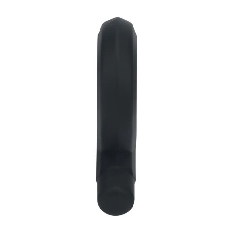 Pencil Liquid Silicone Cockring - Black Levelz
