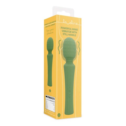 Powerful Wand Vibrator Massager with Still Handle - Green Mumba Loveline