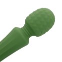 Powerful Wand Vibrator Massager with Still Handle - Green Mumba Loveline