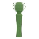 Powerful Wand Vibrator Massager with Still Handle - Green Mumba Loveline