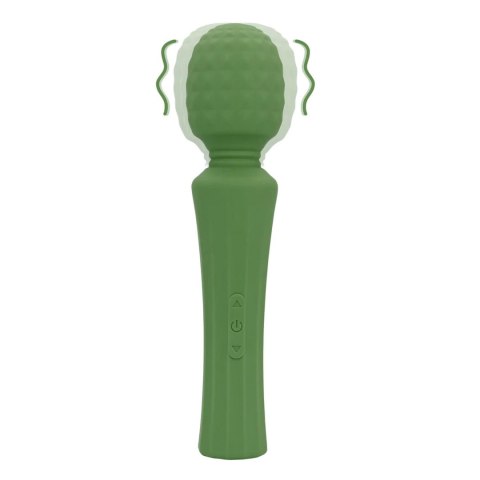 Powerful Wand Vibrator Massager with Still Handle - Green Mumba Loveline