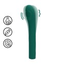 Pulse Wave G-Spot Vibrator - Green Crystal Loveline