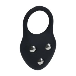 Silicone Training Cockring - L - Black Levelz