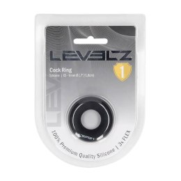 Solid Silicone Cockring - XS - Black Levelz by Shots