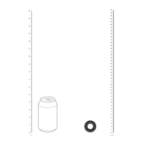 Solid Silicone Cockring - XS - Black Levelz by Shots