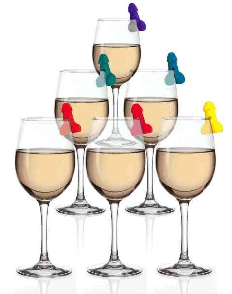 Super Fun Penis Silicone Drink Markers LITTLE GENIE PRODUCTIONS
