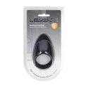 Teardrop Silicone Cockring - Black Levelz