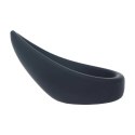 Teardrop Silicone Cockring - Black Levelz