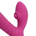 Thrusting and Tapping Vibrator - Powerful Pink Loveline