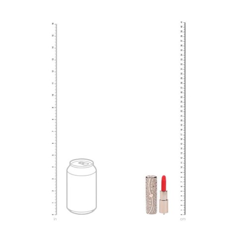 Tiffany - Lipstick Vibrator with 4 Attachments - Pink Loveline