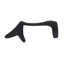 Tri O Silicone Shaft Cock and Ball Ring - Black Levelz