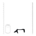 Tri O Silicone Shaft Cock and Ball Ring - Black Levelz