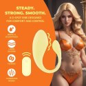Vibrating G-Spot Vibe with Remote Control - Yellow Loveline