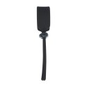 Wide Adjustable Silicone Lasso Cockring - 5mm - Black Levelz